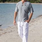 Santorini Drawstring Beads Pants