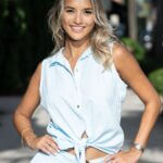 Bahia Mar Arctic Blue Top