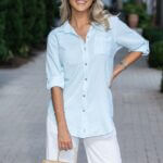 Kate Arctic Blue Shirt