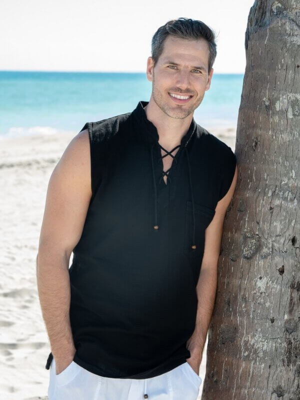 Black Sleeveless Shirt