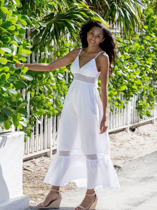 Womens long Antibes Dress